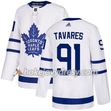 Pánské Hokejový Dres Toronto Maple Leafs John Tavares 91 Adidas Bílá Authentic